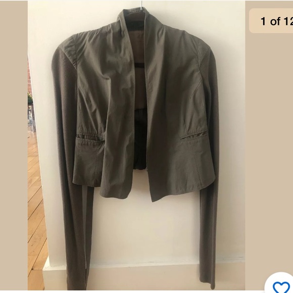 Rick Owens Jackets & Blazers - Rick Owens Jacket Sz IT40